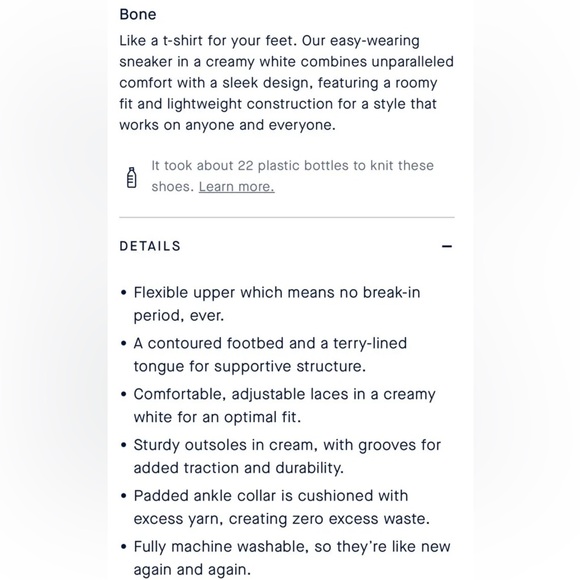 Rothy's Mens The RS02 Knit Unisex Sneakers Bone Size 11.5M/13 Wmns Mew W/O Box - Picture 13 of 16